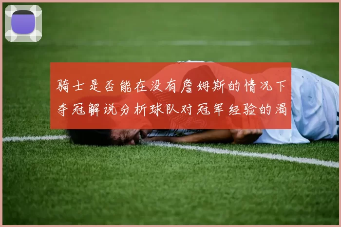 骑士是否能在没有詹姆斯的情况下夺冠解说分析球队对冠军经验的渴望与担忧